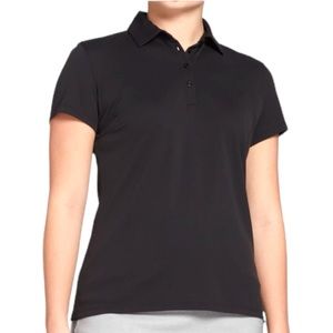 LADY HAGEN Black Polo Shirt Size 12 ⭐️LIKE NEW⭐️